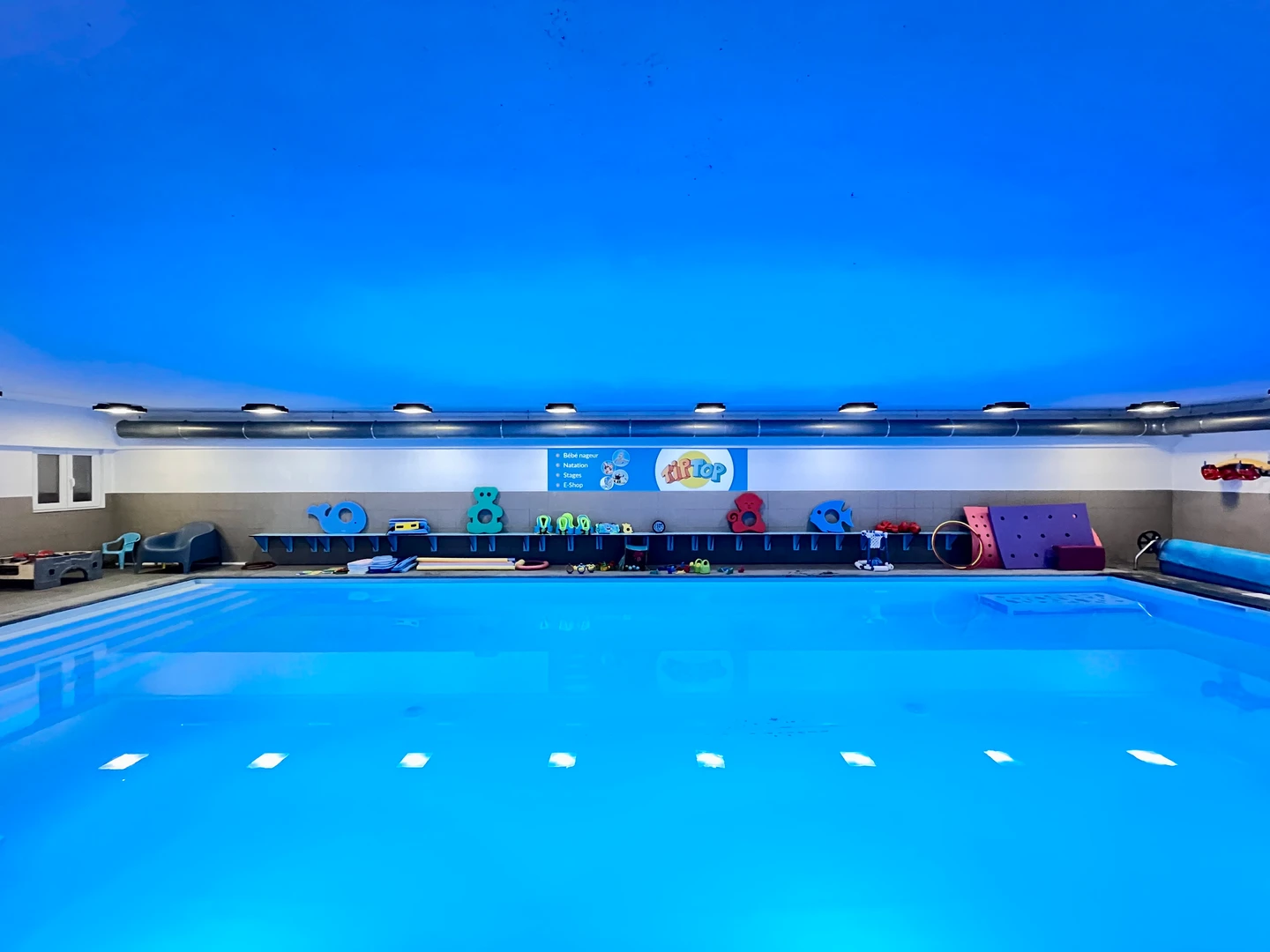 Bassin de la piscine privée de Braine-l'Alleud