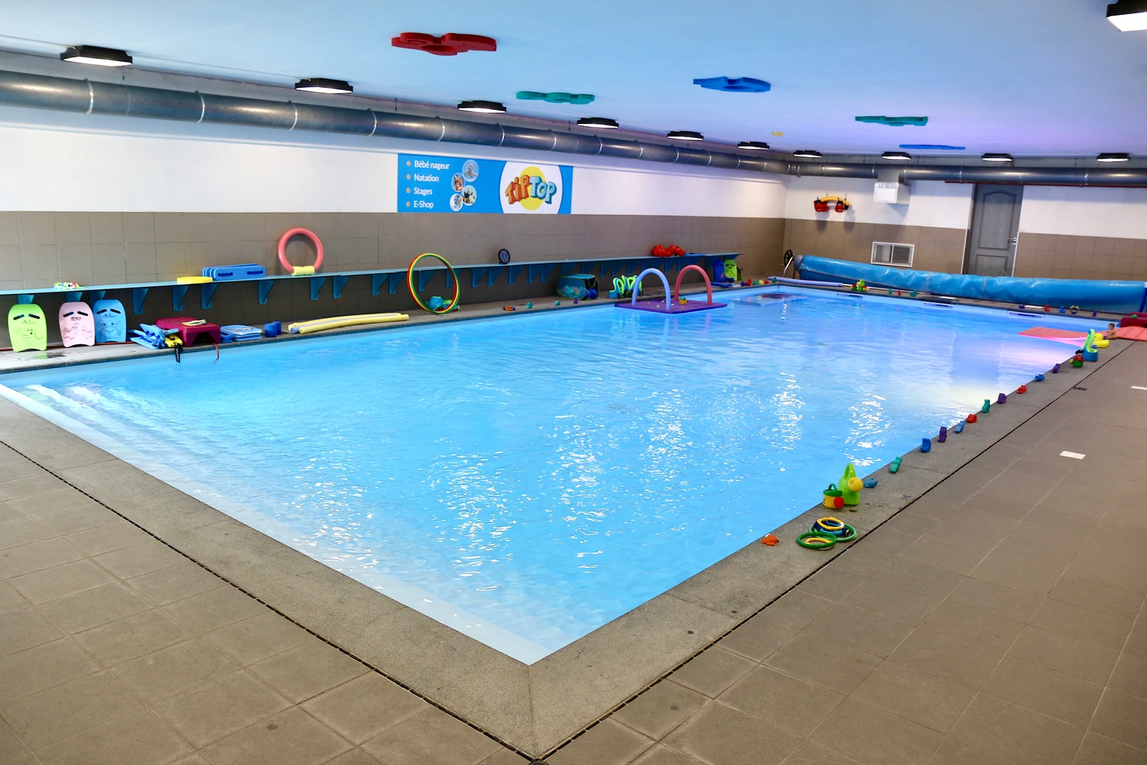 Piscine de Braine-l'Alleud, vue du bassin